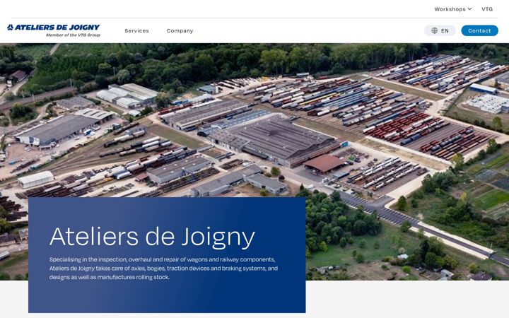 Screenshot of ateliersdejoigny.com