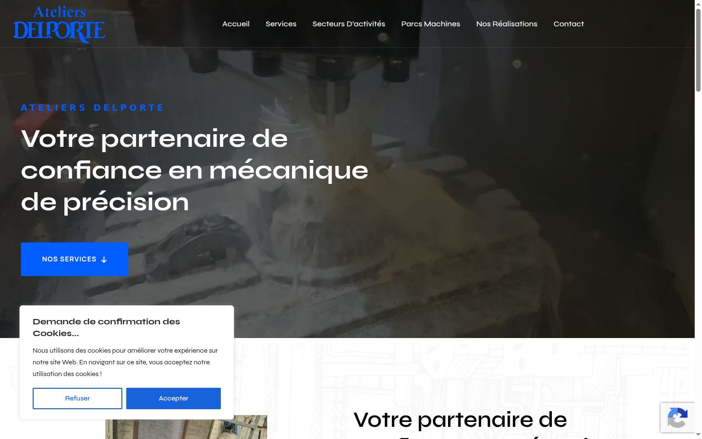 Screenshot tal-banner tal-kunsens muri qabel kwalunkwe interazzjoni