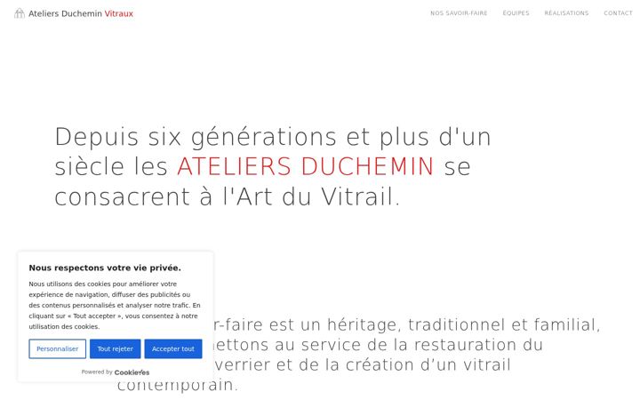 Screenshot ta' ateliersduchemin.com