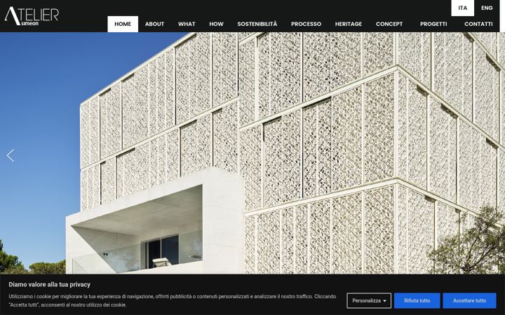 Screenshot of ateliersimeon.it