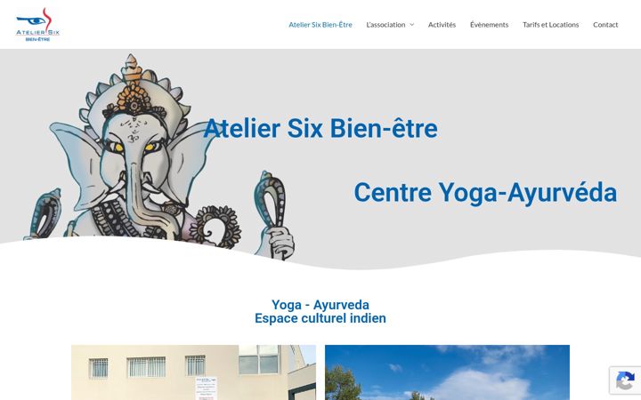 Zrzut ekranu ateliersixbienetre.fr