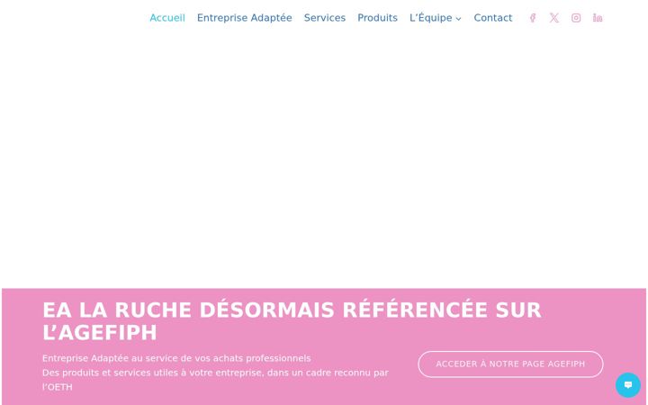 Screenshot of atelierslaruche.com