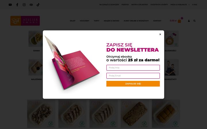 Screenshot of ateliersmaku.pl