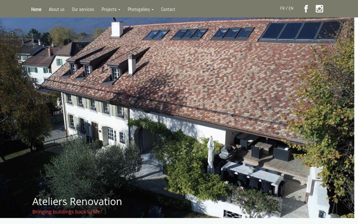 Screenshot of ateliersrenovation.com