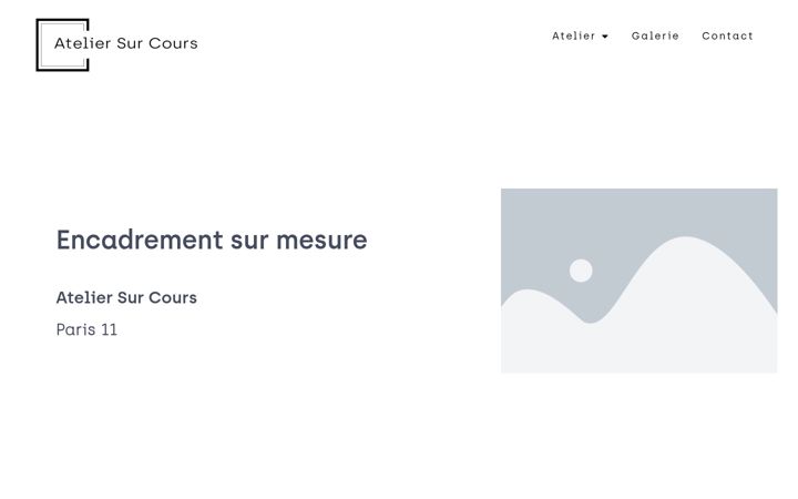 Screenshot stránky ateliersurcours.com