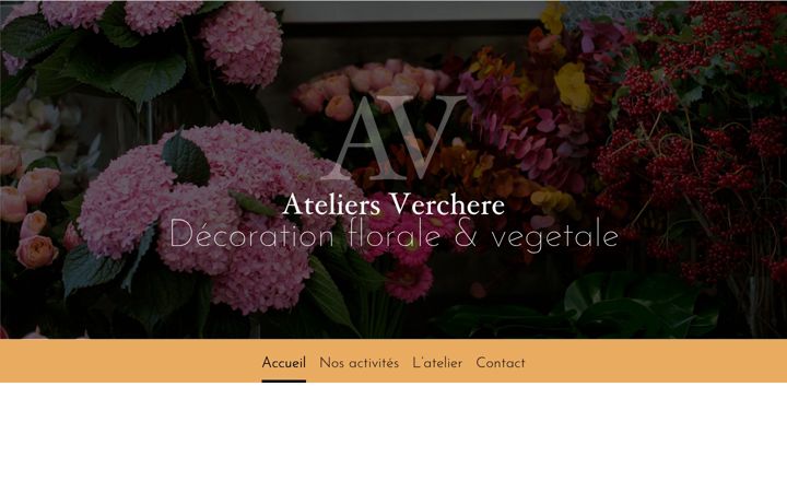 Snímek obrazovky ateliersverchere.com