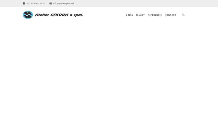 Screenshot of ateliersykora.sk