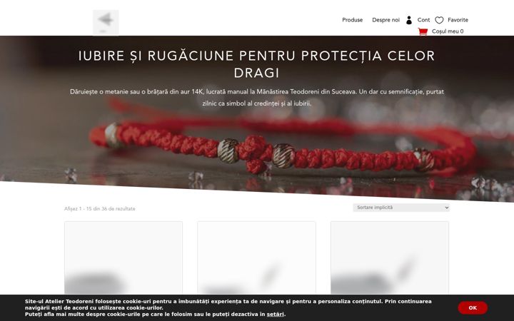 Screenshot of atelierteodoreni.ro