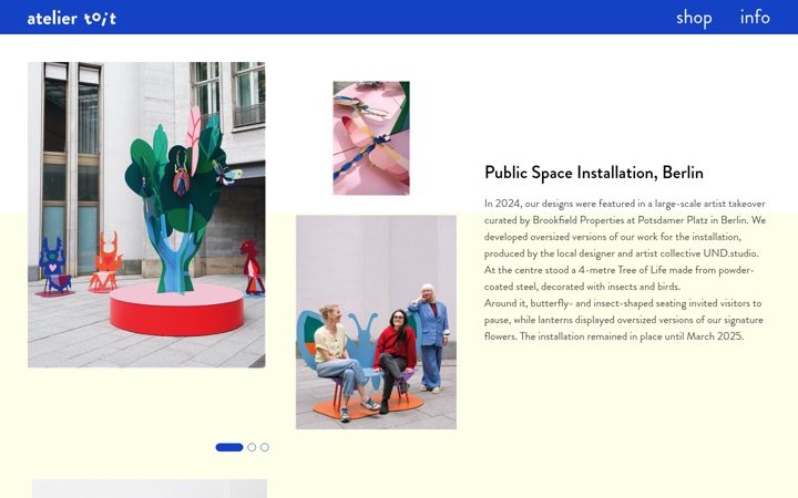 Screenshot of ateliertoit.com