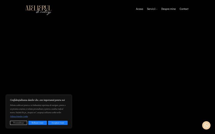 Screenshot of atelieruldemakeup.ro