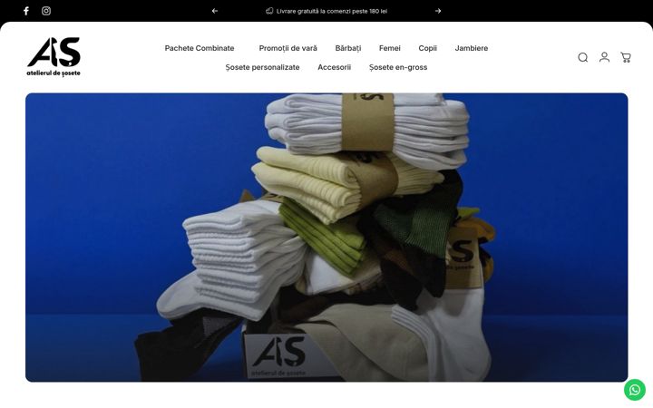 Screenshot di atelieruldesosete.ro