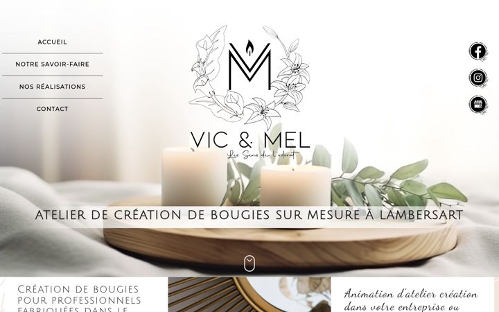 Screenshot of ateliervicetmel.fr