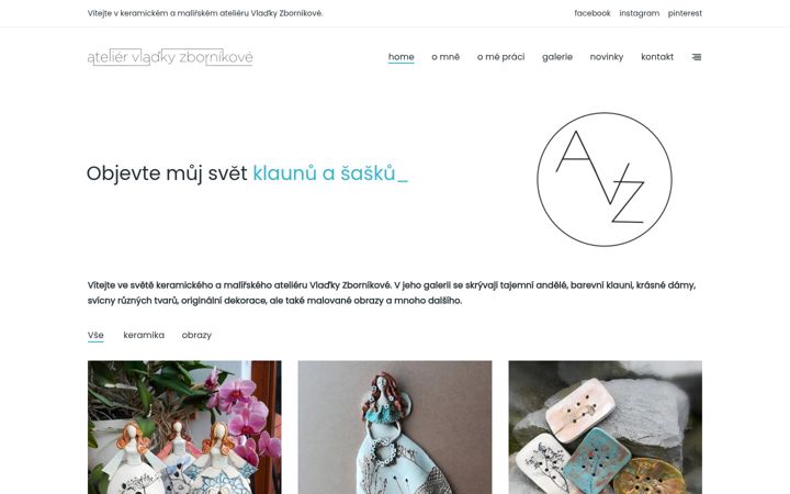 Screenshot of ateliervz.cz