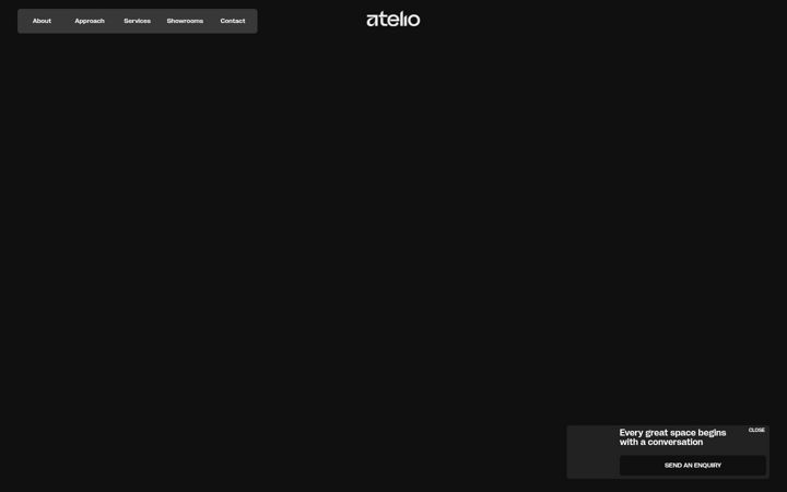 Screenshot of ateliospaces.com