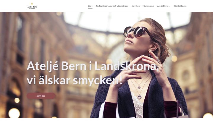 Screenshot of ateljebern.se