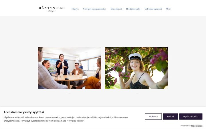 Screenshot of ateljeemantyniemi.fi