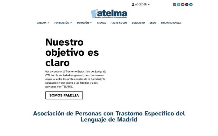 Screenshot of atelma.es