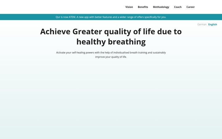 Screenshot of atem.app