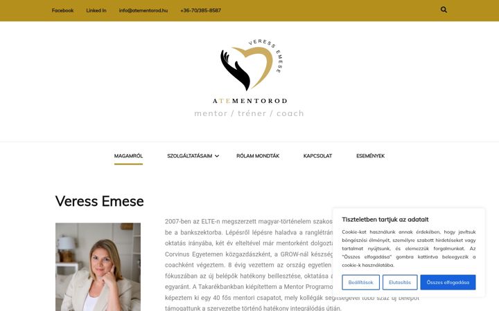 Ekrānuzņēmums no atementorod.hu