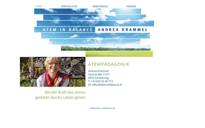 Screenshot of ateminbalance.at