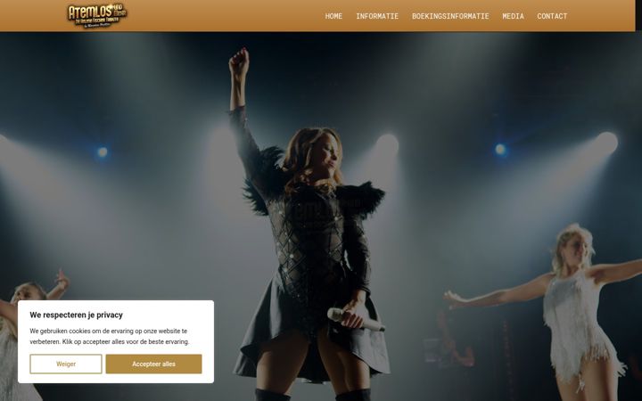 Screenshot of atemlosundmehr.nl