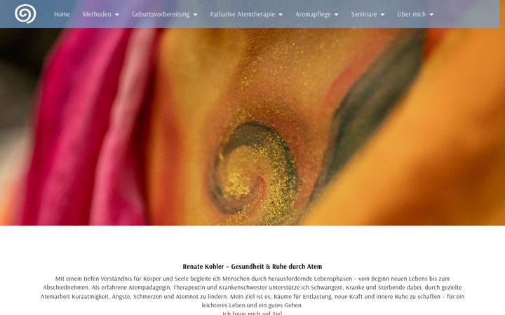 Skjámynd af atemquelle.com