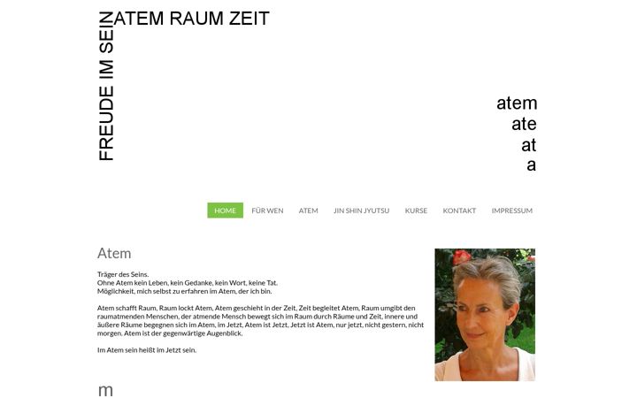Screenshot of atemraumzeit.de