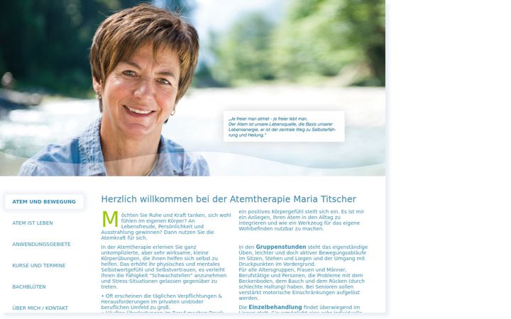 Screenshot of atemtherapie-titscher.de