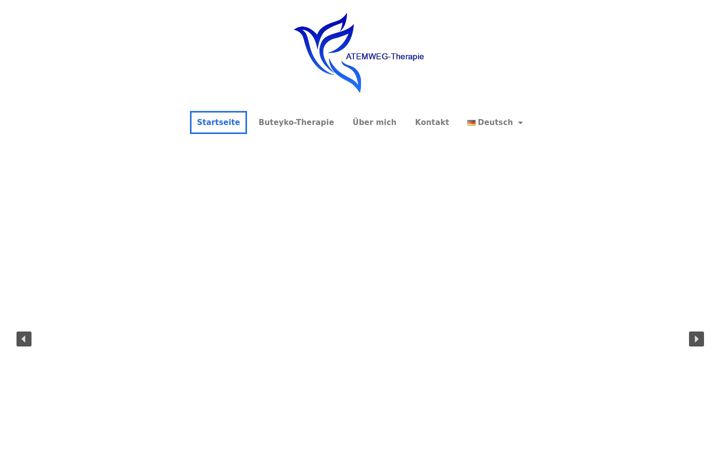 Screenshot of atemweg-therapie.de