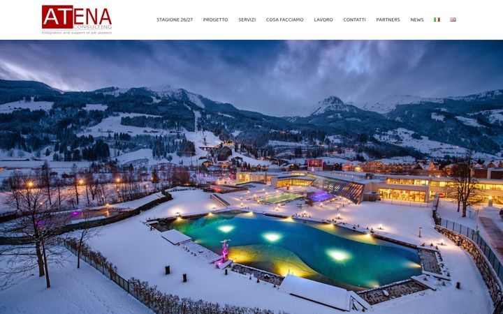 Screenshot of atena-consulting.com