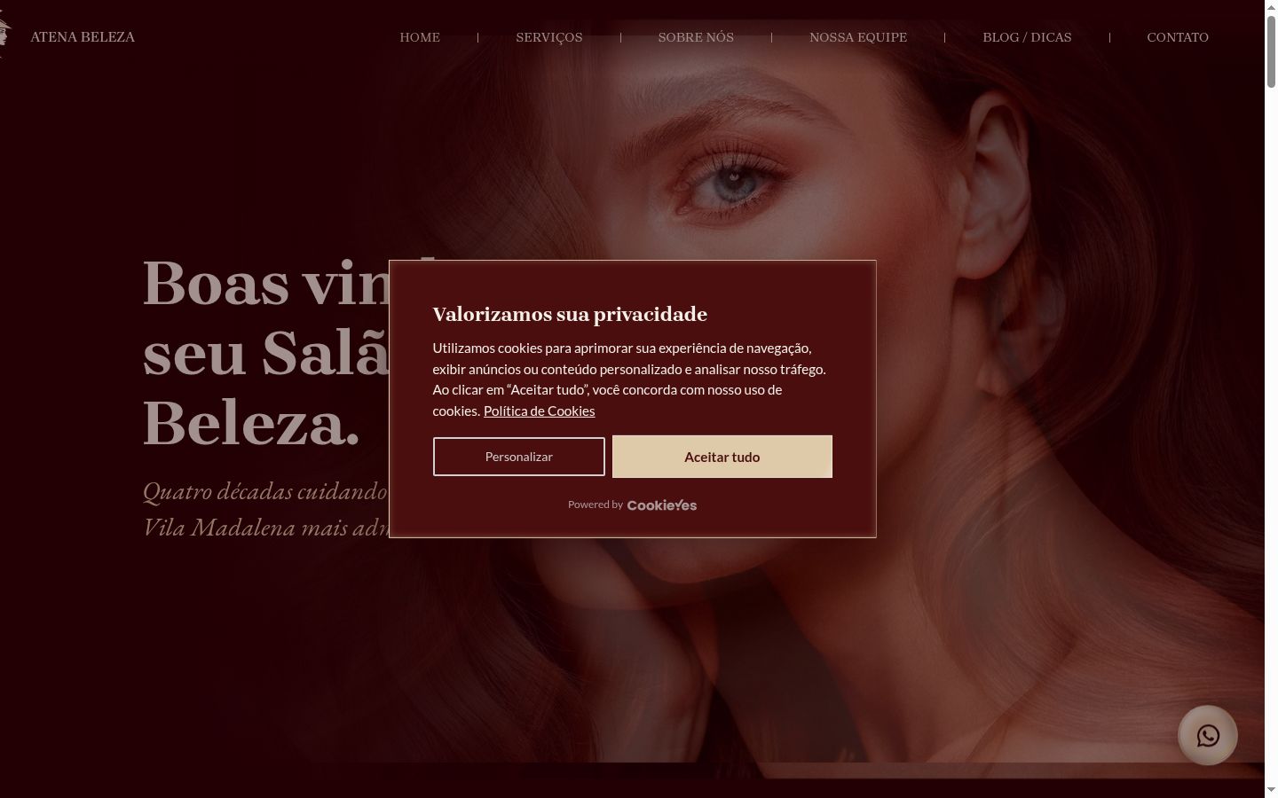 Sutikimo reklamjuostės, rodytos prieš bet kokią sąveiką, ekrano kopija