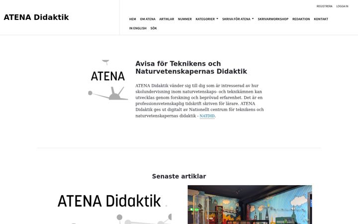 Screenshot του atenadidaktik.se