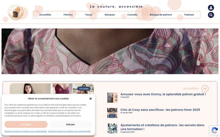 Screenshot of atenafrodite.com
