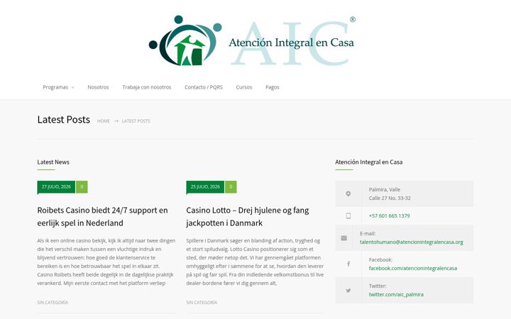 Screenshot of atencionintegralencasa.com.co
