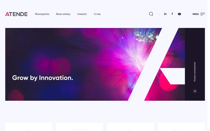 Screenshot of atende.com