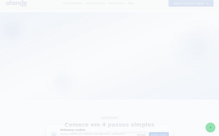 Screenshot of atendepro.net