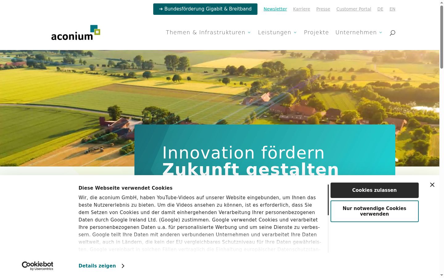 Sutikimo reklamjuostės, rodytos prieš bet kokią sąveiką, ekrano kopija