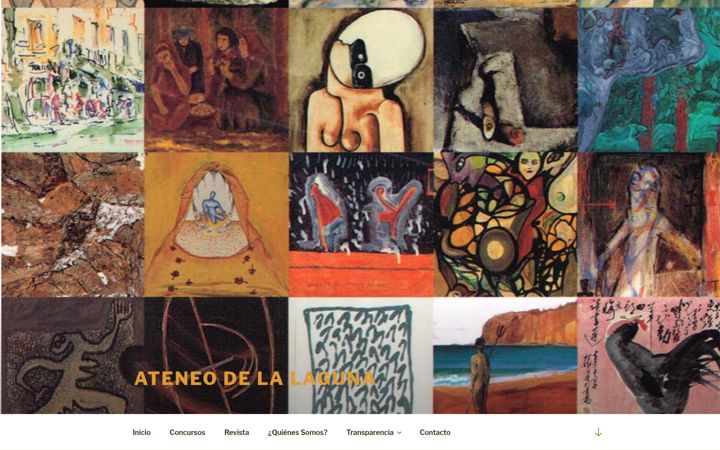 Screenshot of ateneodelalaguna.com