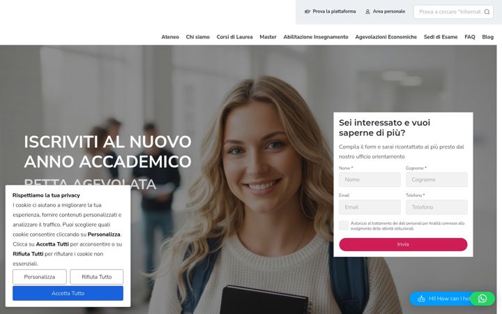 Screenshot of ateneodigitale.it