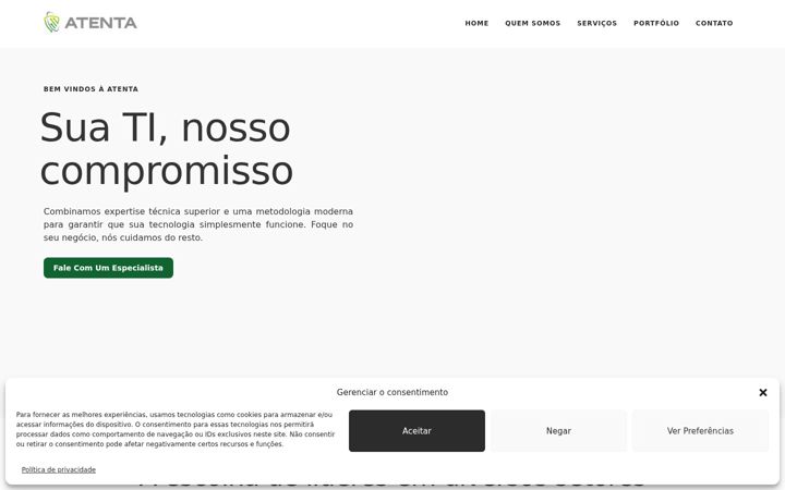 Screenshot of atenta.pro