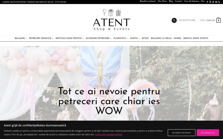 Screenshot of atentshop.ro