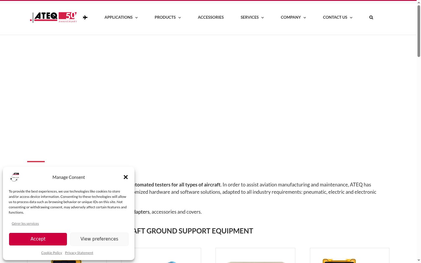 Screenshot van de toestemmingsbanner zoals getoond vóór enige interactie