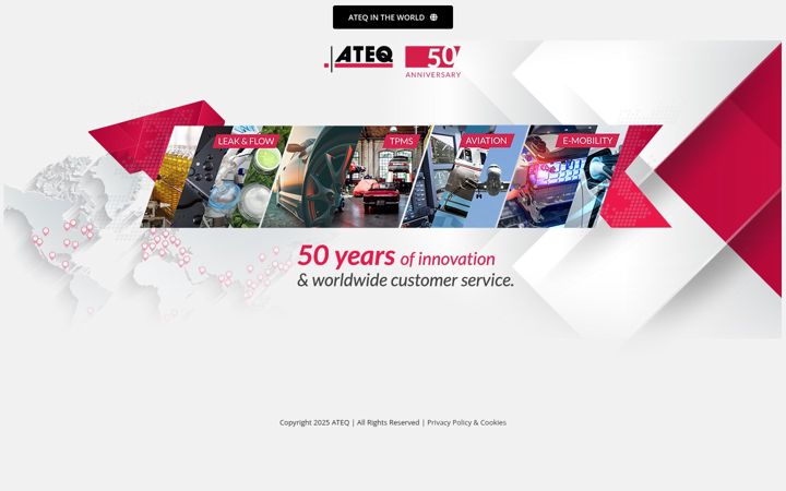 Screenshot of ateq.com