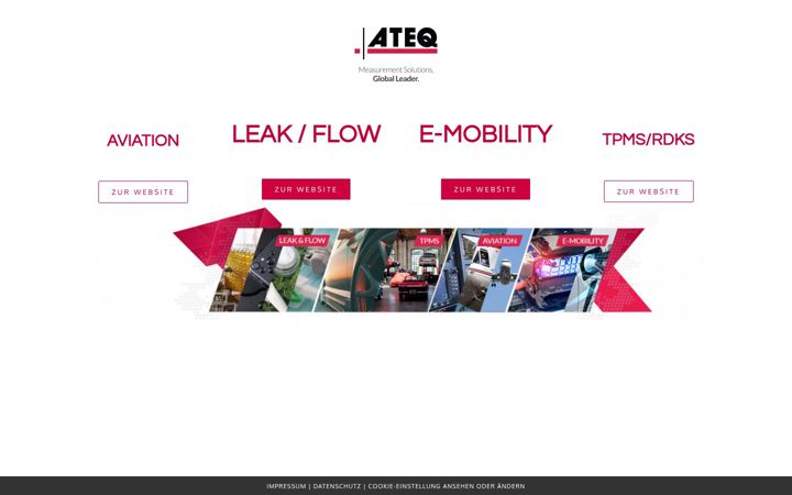 Screenshot of ateq.de