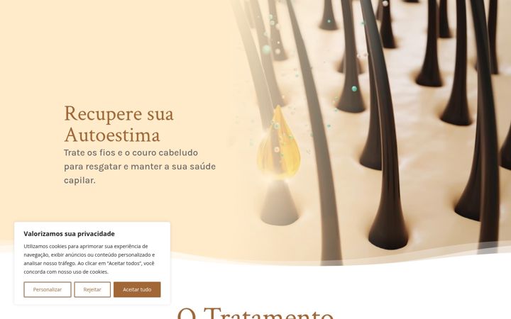 Capture d'écran de aterapeutacapilar.com.br