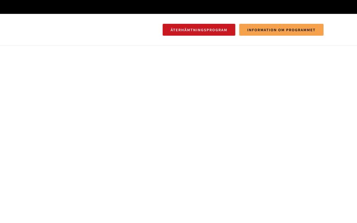 Capture d'écran de aterhamtningsprogram.se