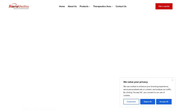 Capture d'écran de ateriamedika.com