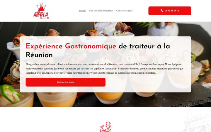 Screenshot of aterlatraiteur.fr