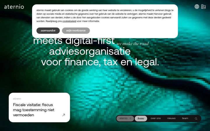 Capture d'écran de atern.io