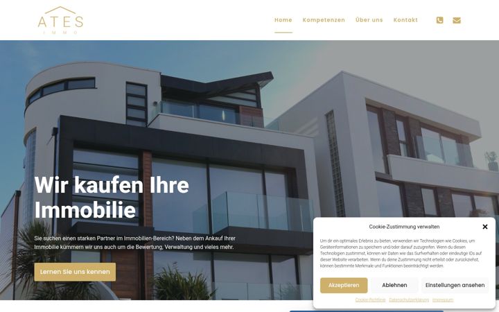 Screenshot of ates-immo.de